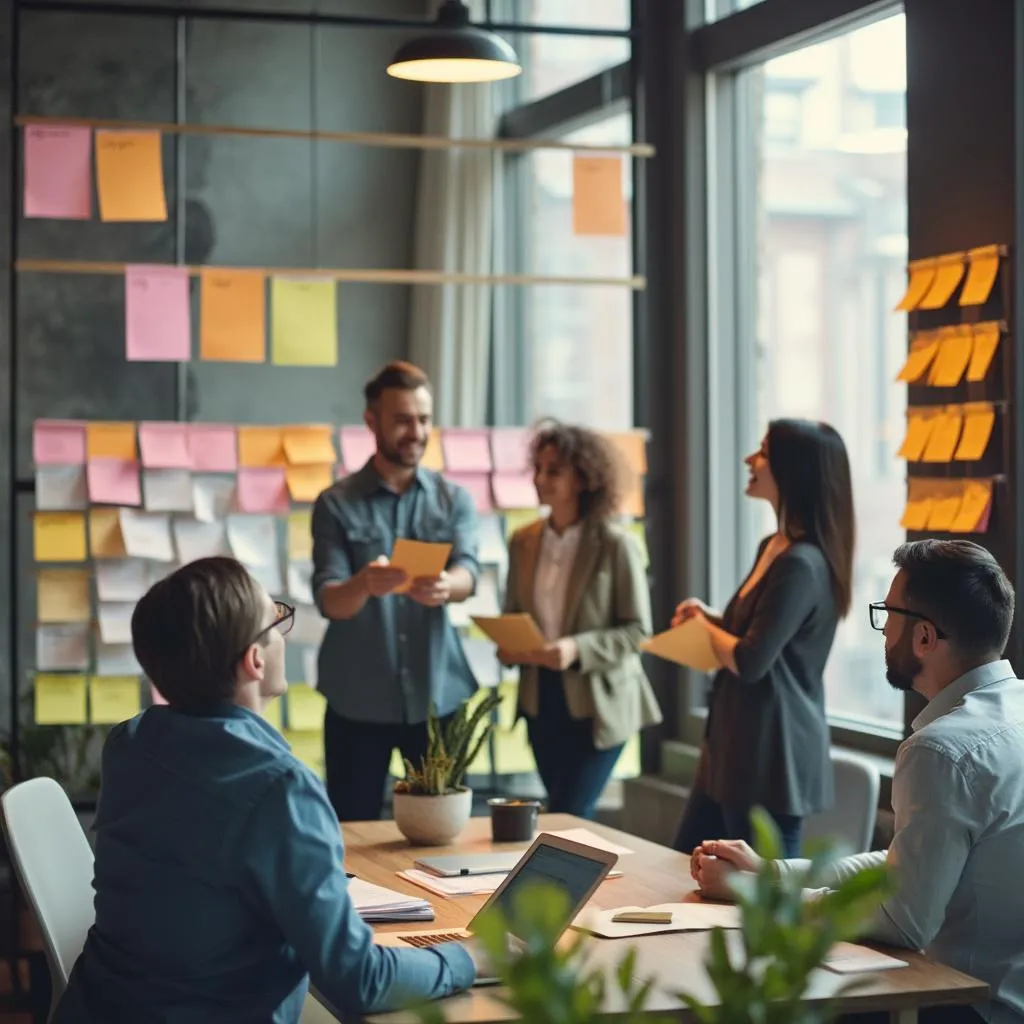Teamwork Brainstorm Meeting