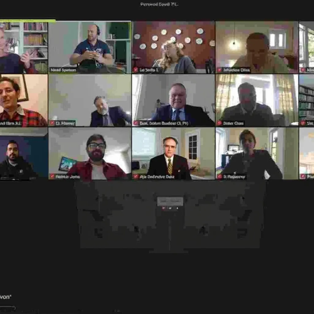 Virtual Seminar Screenshot